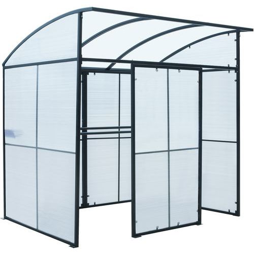 Outdoor Shelters - Enclosed Weatherproof Shelters - Manutan Expert