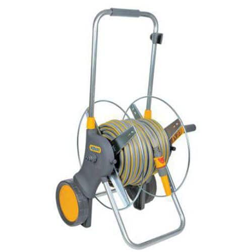 Mobile reel on wheels with hose, dia. 15 mm x 25 m - Hozelock