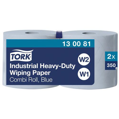 Tork Industrial heavy duty wiping roll - 350 sheets