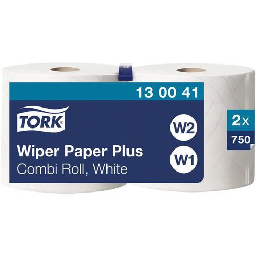 Tork Plus wiping roll - 750 sheets