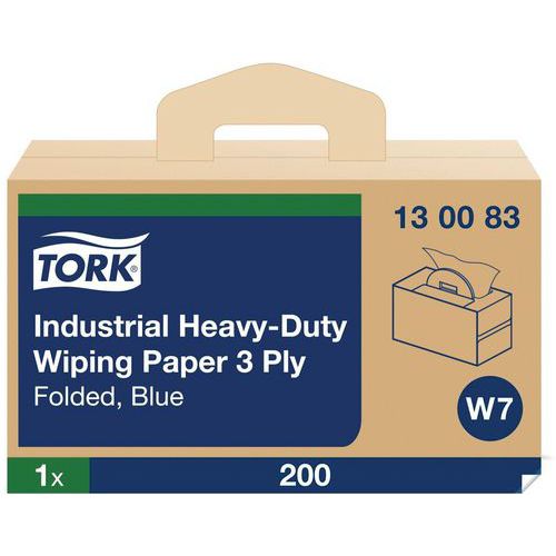 Ultra-resistant industrial wiping paper - Tork