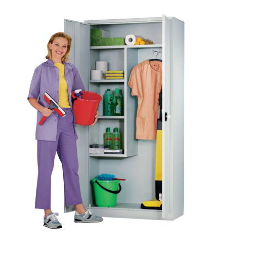 Metal maintenance cabinet