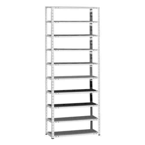 Shelving for plastic containers