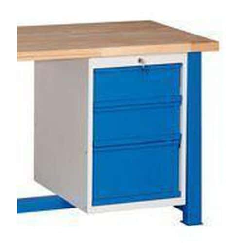 Workbench cabinet - 3 drawers
