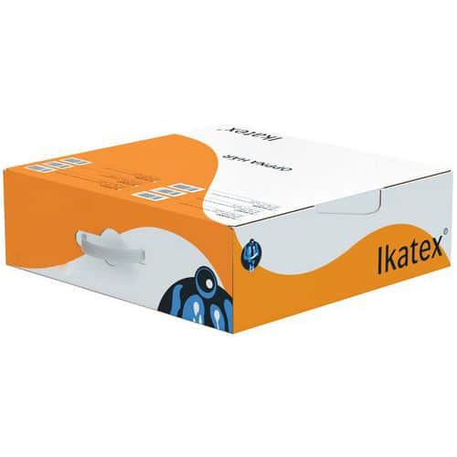 Flat white fabric cloths - Dispenser box - Ikatex