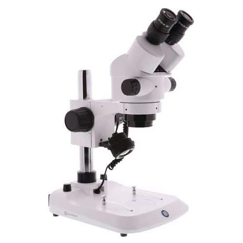 Stereoscopic microscope with zoom - Magnification 10x to 40x