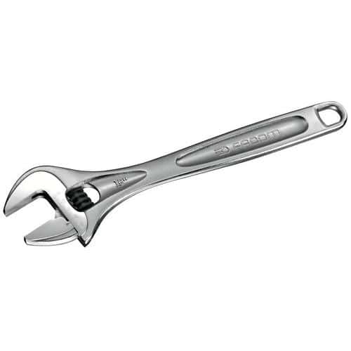 Graduated adjustable wrenches - non-covered handle