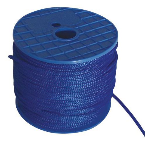 Coloured polypropylene halyard - Blue