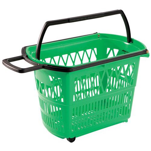 Shopping basket - With wheels