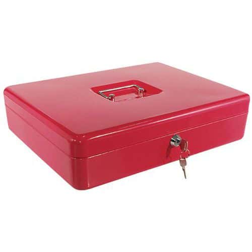 Eco cash box with coin tray