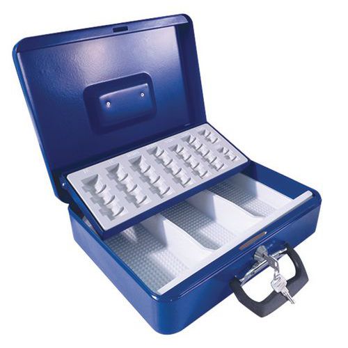 Cash box with key lock - Manutan Expert