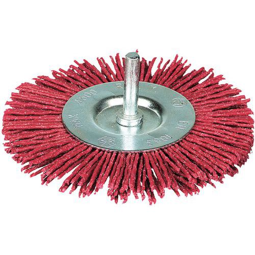 Abrasive wire brush - Circular - Strong grit