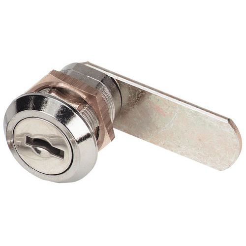 Cam lock - 20 mm body length - Round head