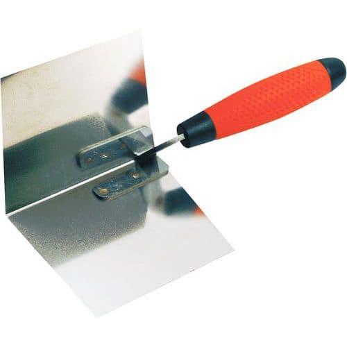 Corner rendering knife