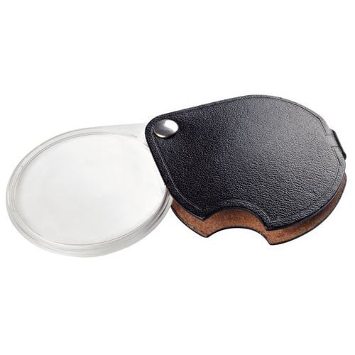 Pocket magnifier - Biconvex - 3x magnification