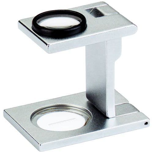 Folding linen tester - Magnification 8x with scale