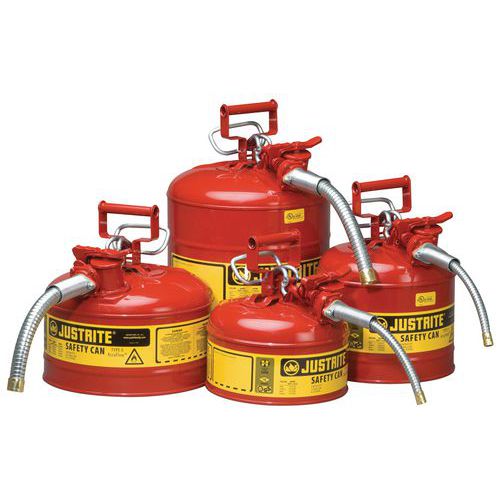 Safety drum with spout - Capacity 4 to 19l