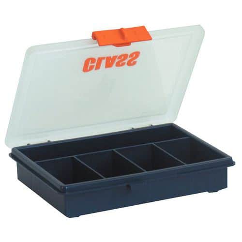 Case with fixed compartments