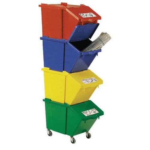 Stackabel HACCP waste bin - Manutan.co.uk