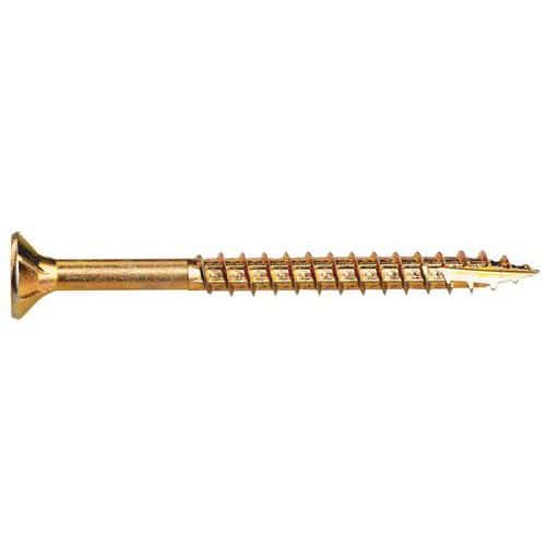 Pozidriv® cross-head screws, partially threaded - Rod diameter 6 mm