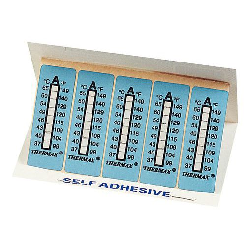 Irreversible temperature indicator - Thermax 8 temperatures