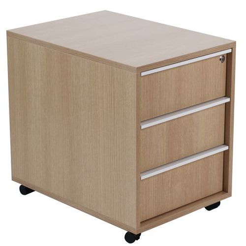 Misao mobile cabinet with three drawers - Manutan Expert