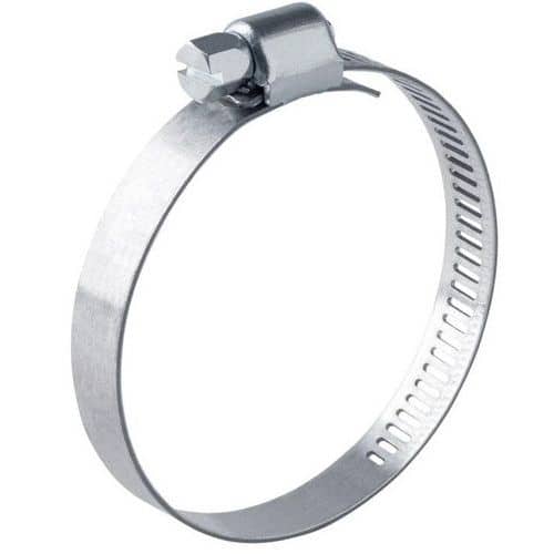 Serflex hose clamp with perforated band - Width 14 mm