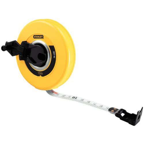 Semi-closed reel fibreglass tape measure - Stanley