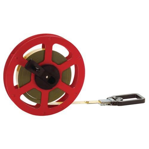 Top Ajour open reel steel tape measure