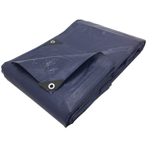 Reinforced Tarpaulin Sheet - Waterproof - Eyelets - Manutan Expert