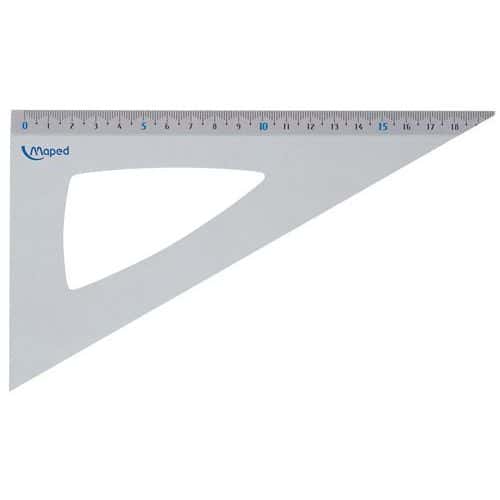 Maped aluminium set square