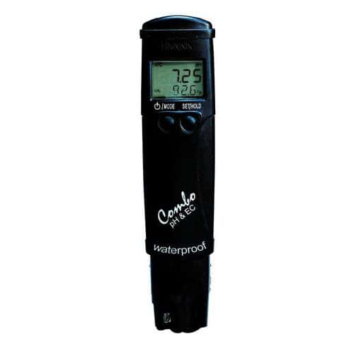 Waterproof pH-conductivity-temperature Combo tester