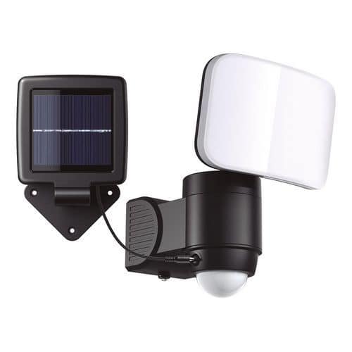 Outdoor solar-powered spotlight with motion detector - Velamp