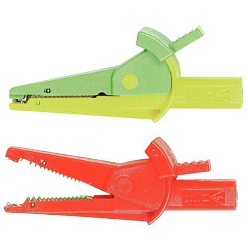 Crocodile clip for multimeters