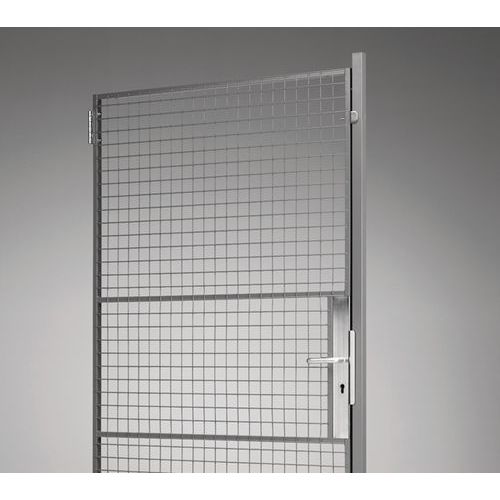 Hinged door for meshed partition UX 450 – With padlock cover