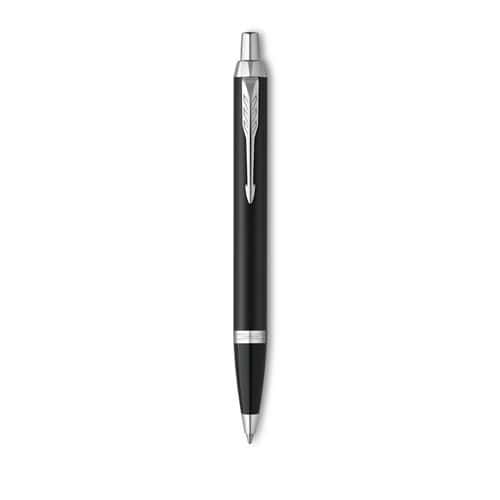 IM Essential Matt Black CT premium ballpoint pen (blue) - Parker