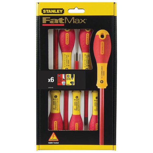 FatMax® 6-piece insulated screwdriver and tester set