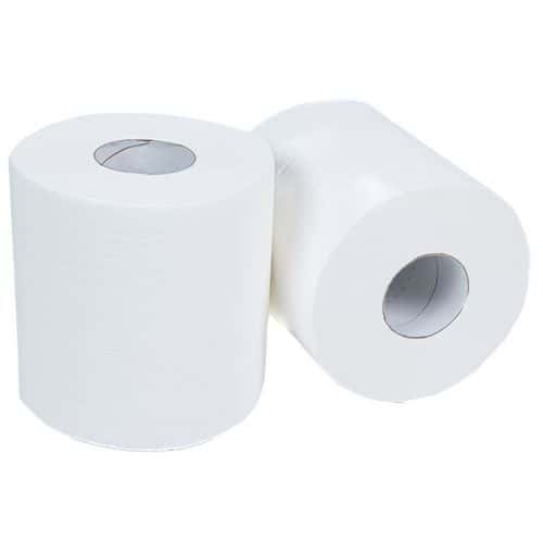 White wiper roll, 850 sheets - Pack of 6 - Manutan Expert