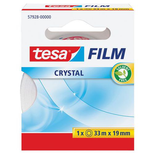 tesa Crystal adhesive tape 33 m x 19 mm
