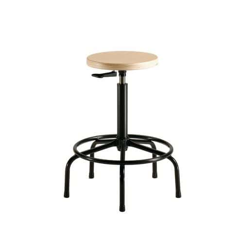 High counter stool - With pneumatic jack