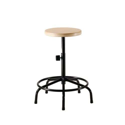 High counter stool - With central screw