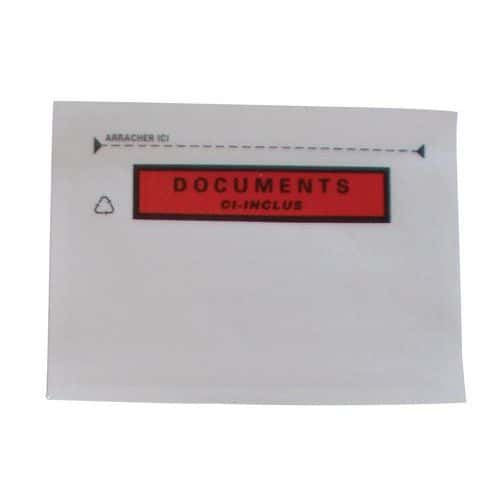 Pac-List reinforced document wallet - “Document ci-inclus”