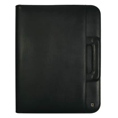 Conference folder with folding handles
