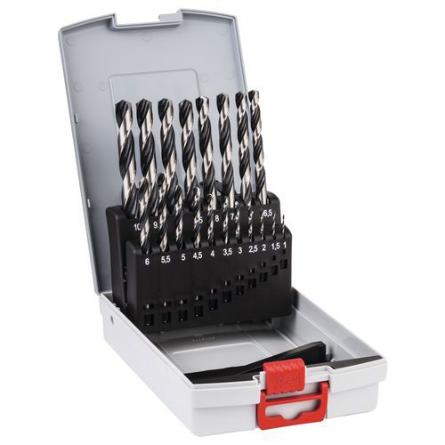 HSS PointTeQ metal drill bit - 19-piece ProBox