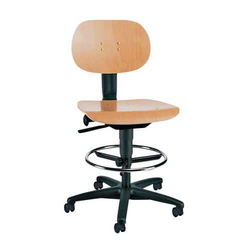 TEC workshop chair - High - On glides/castors