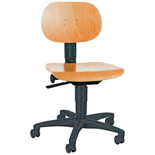 TEC workshop chair - Low - On castors