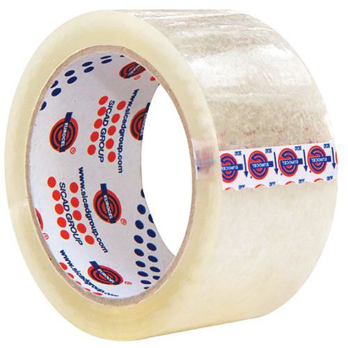 Cost-effective, low noise polypropylene tape - Clear