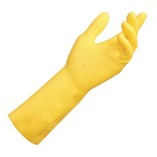 Yellow latex gloves_Matfer