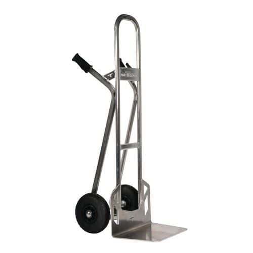 Aluminium truck - Pneumatic wheels - Capacity 350 kg