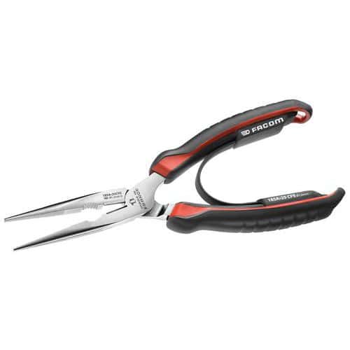 Half-round long-nose pliers